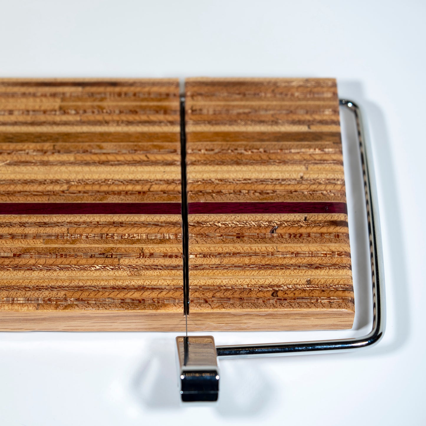 Laminated Wood Cheese Board / Cutter
