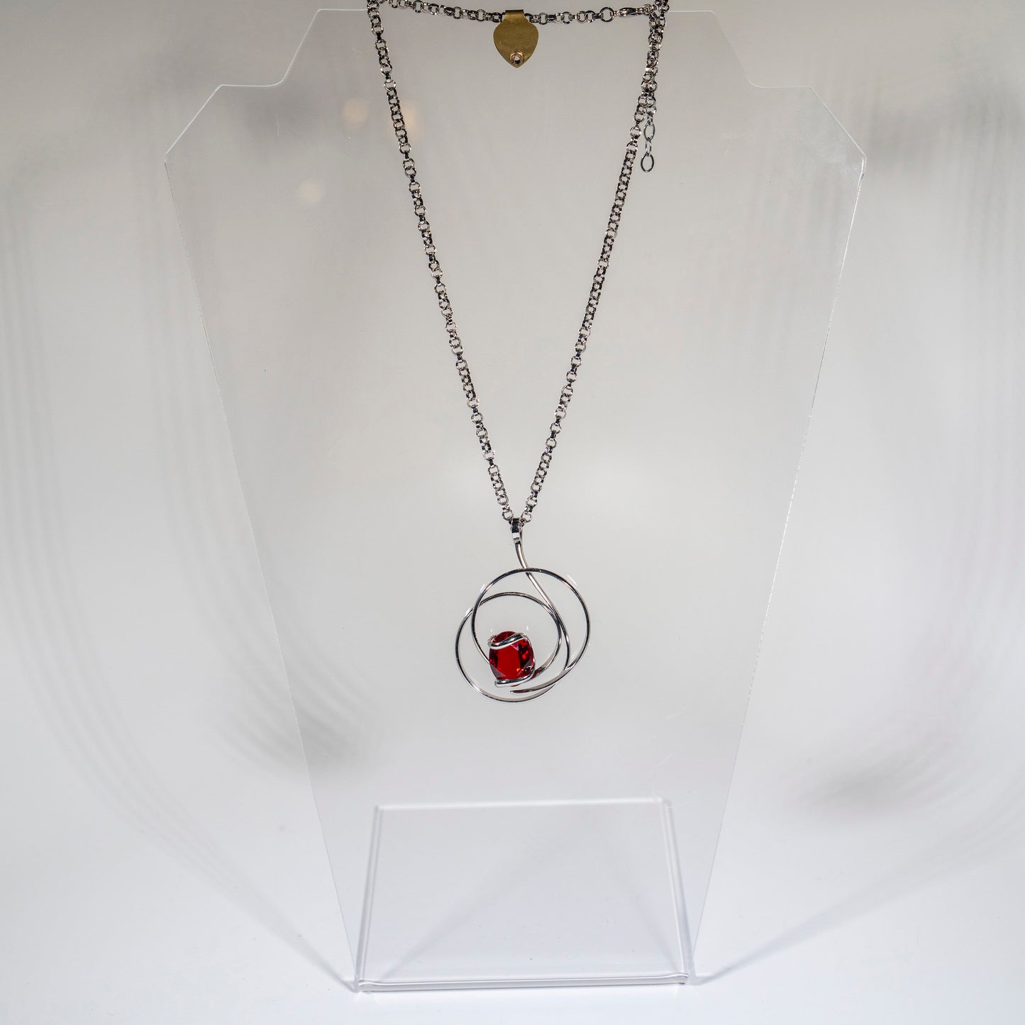 Red Swarovski Crystal Necklace